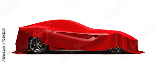 Wallpaper Mural red sports car Torontodigital.ca