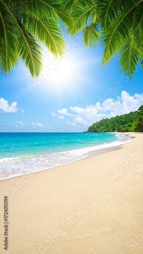 Wallpaper Mural Tropical beach paradise (19) Torontodigital.ca