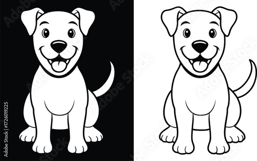 Dog Coloring Page