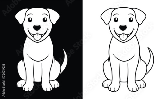 Dog Coloring Page