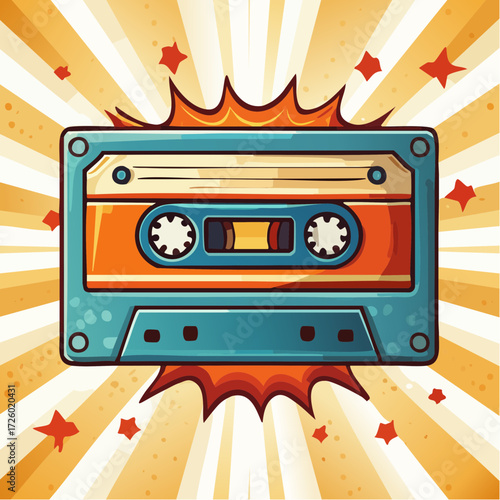 cassette tape vector