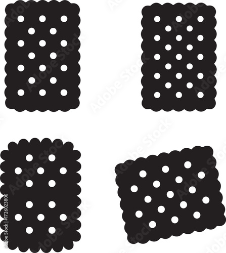 Different Shapes of Biscuits