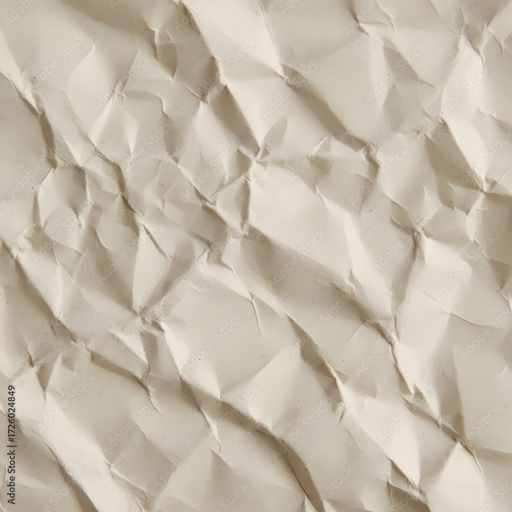 Obraz premium Crumpled paper wrinkled texture