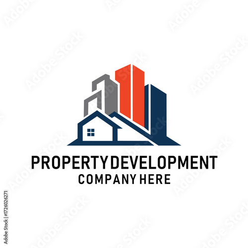 Modern and strong logo for a property development company
