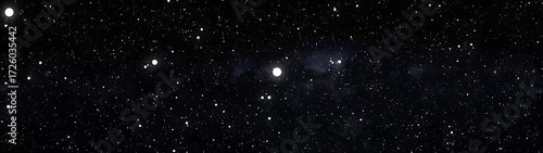 Space stars universe abstract panoramic animation, night sky, bright constellation star field, glowing galaxy cluster, and cosmic background for astronomy and astrophotography design