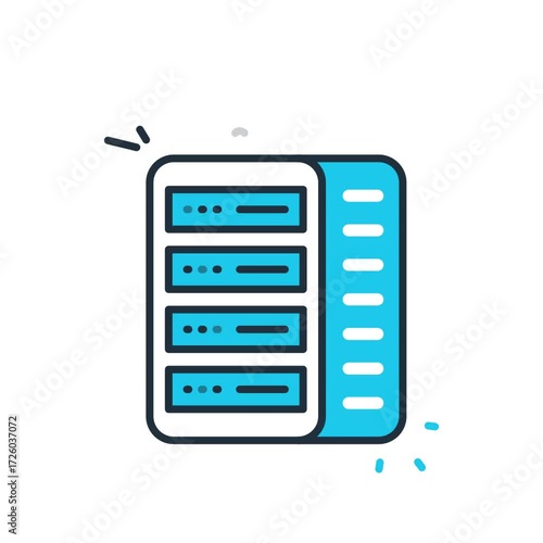 Animated Server icon - video animation