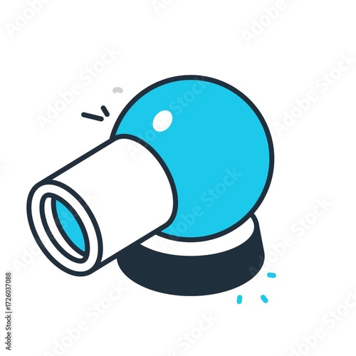 Animated Video camera icon - video animation