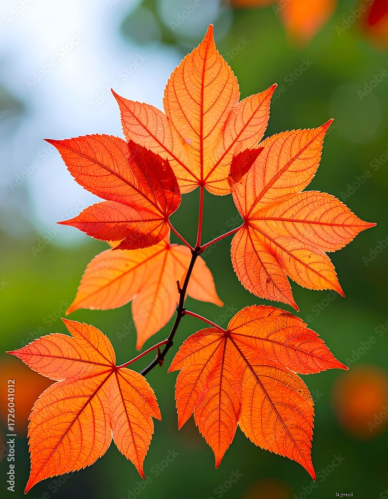 Obraz premium Vibrant fall foliage (1)