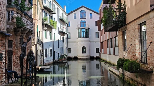 Treviso Canal Reflections, Italy