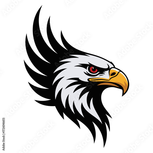 Griffin vector illustration logo design isolated mythical heraldic creature emblem perfect for branding mascot identity or fantasy decoration