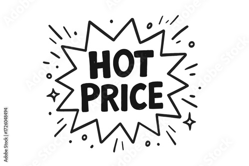 Sale, discount, shopping silhouette icon set. hot price, retail promotion graphics