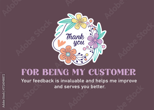 thank you card instagram