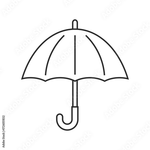 雨、傘、天気のイラスト