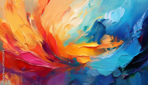 Colorful Abstract Painting