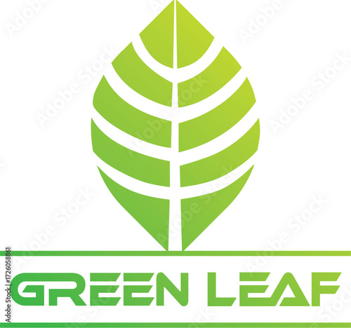 Green leaf logo design. Natural logo design. Organic, eco logo design. Vegetable logo design. Minimalist logo design. Farm logo design. Farming logo design. Gardening logo design. Tree logo design.