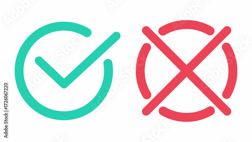 Sign Yes or No check mark