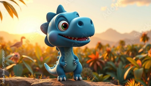 cartoon animal dinosaur