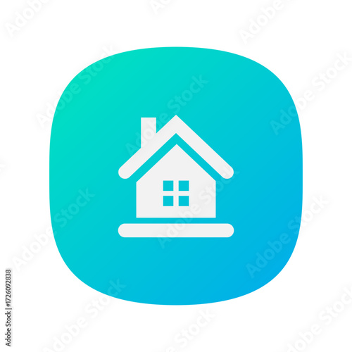 Home Button Icon for Mobile Apps and Websites
