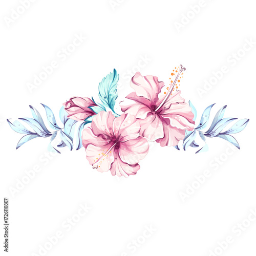 Celebrate summer vibes with vibrant hibiscus flowers for a beach getaway or festive occasions in sunny locations, bringing joy and relaxation to every holiday gathering