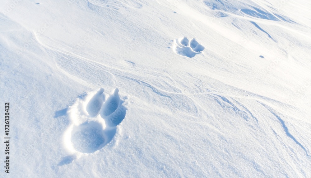 custom made wallpaper toronto digitalWolf Tracks in the Snow A Winter Wildlife Mystery