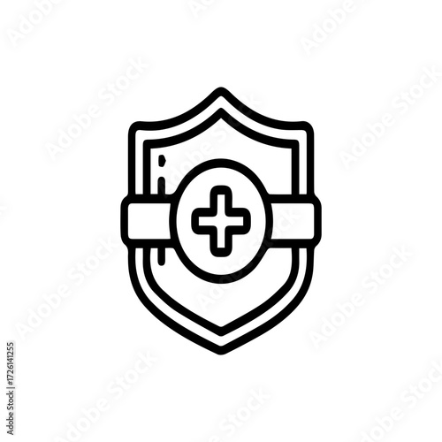 Health Shield Protection Icon Free Download Health Shield Protection Icon - GFXLoad