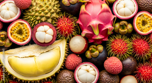 Luxury Exotic Fruit Background