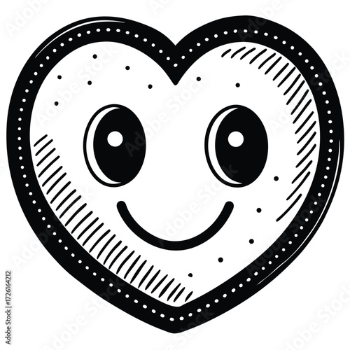 outlined red emoticon dividing transparent png ava (1).eps
