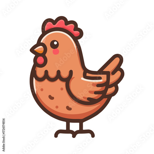 chicken illustration design