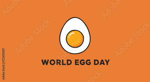 Vector illustration world egg day