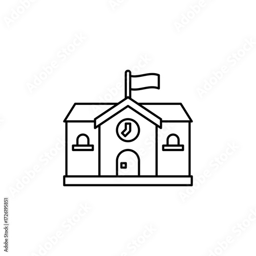 Classic school building