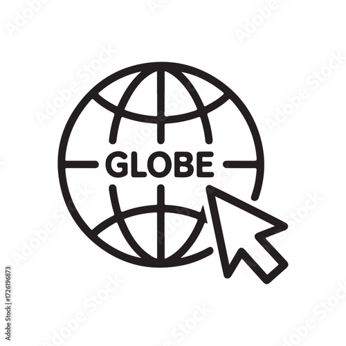 Worldwide Web Access and Connection Symbol