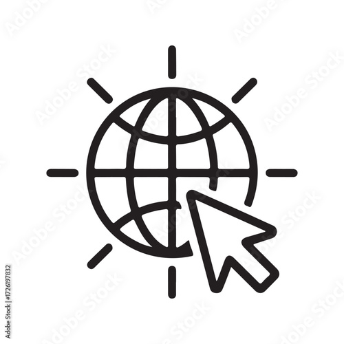 Online Network and Digital Navigation Logo