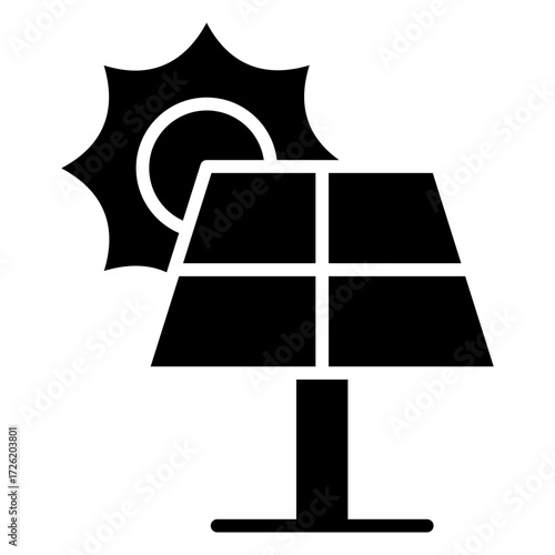 Solar Glyph Icon
