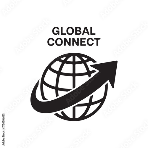 Worldwide Communication and Network Symbol