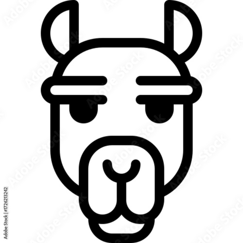 Desert Camel Illustration