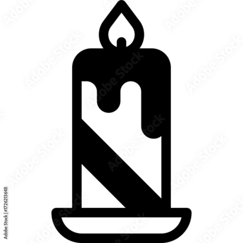Scented Candle Illustration
