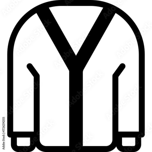 Cardigan Sweater Illustration