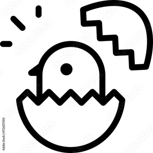 Baby Chick Illustration