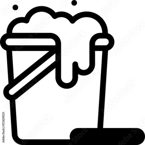 Cleaning Brush Illustration