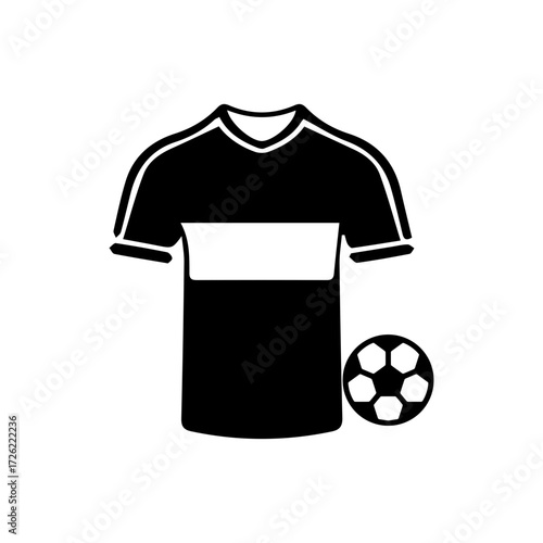 Soccer Jersey And Ball