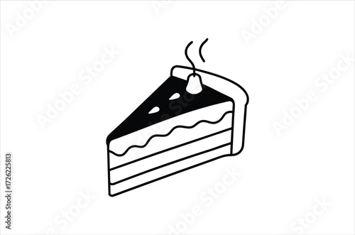 birthday vector,  icon vector illustration, birthday silhouette of a birthday isolated on a white background, eps, png, svg,  vector,