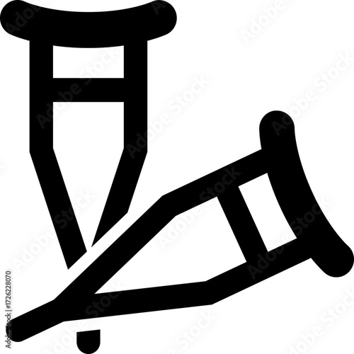 Crutches Icon