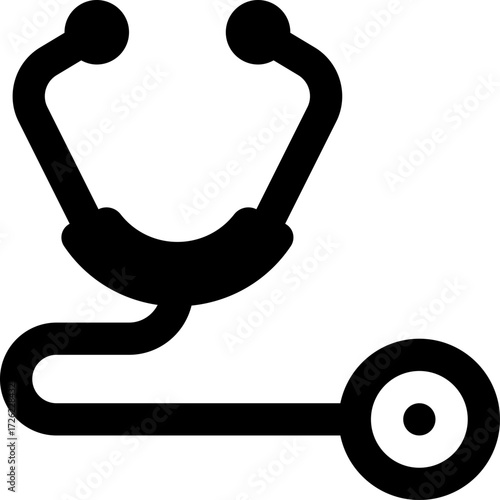 Medical Stethoscope Icon
