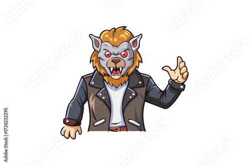 halloween monster vector illustration 3d design icon 