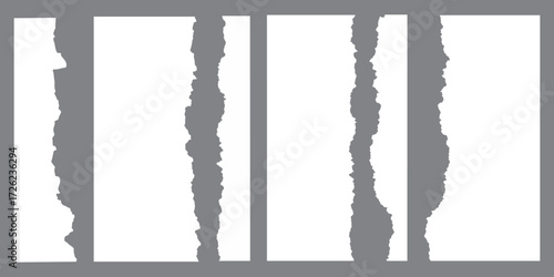 Paper rip texture background