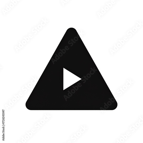 Free Download Triangle Play Button Icons - GFXLoad