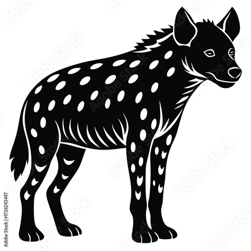 vector illustration of a dog