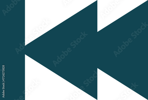 Rewind Media Player Control Icon