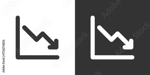 Statistics Icon. Solid glyph series icon