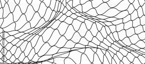 Mesh texture for fishing nets. Seamless pattern for sportswear or soccer goal, volleyball net, basketball hoop